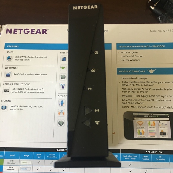 Netgear N300 Wireless N Router (WNR2000) - Picture 6 of 8